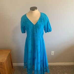 NWT JOHNNY WAS ISABELLE SLIP DRESS RETAIL $445.00